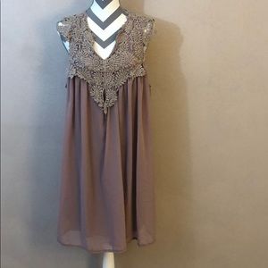 Cute Mocha Dress